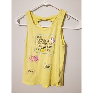 Emoji Girls Tank Top